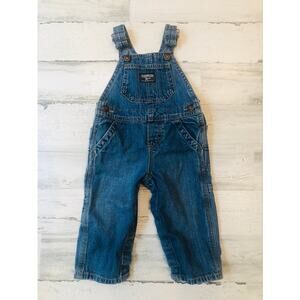 Vintage OshKosh B’Gosh Denim Overalls 12m